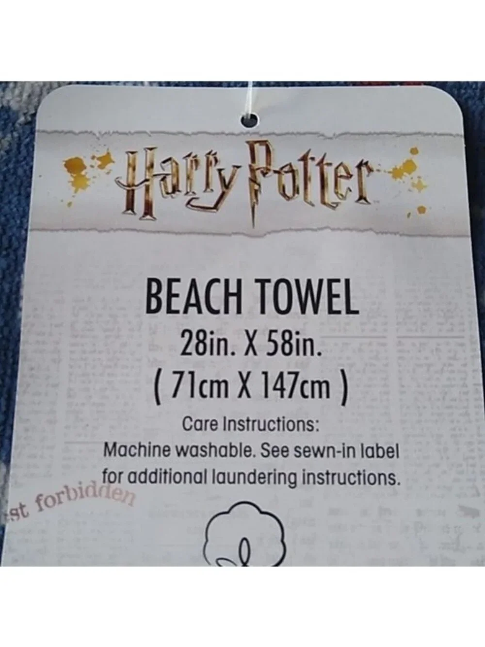 Warner Bros Harry Potter House Crests Beach Towel, 28